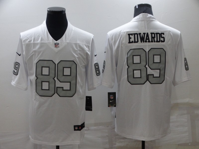 Men's Las Vegas Raiders Bryan Edwards #89 White Jersey